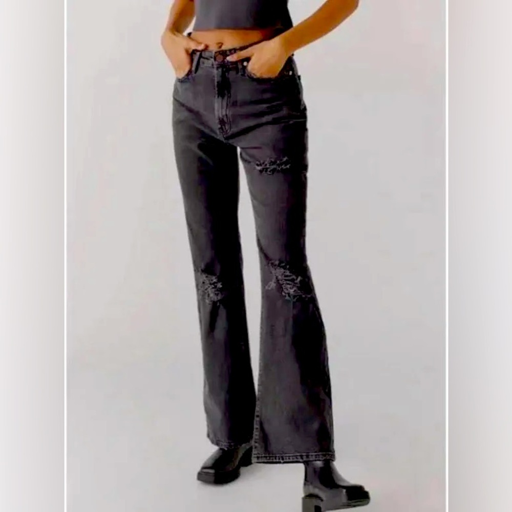 NWT BDG Comfort Stretch High Rise Flare Jeans